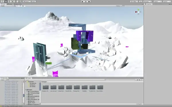 Immersive VR Sculpture Installation