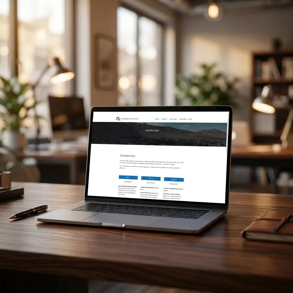 VSI tiered membership program mockup